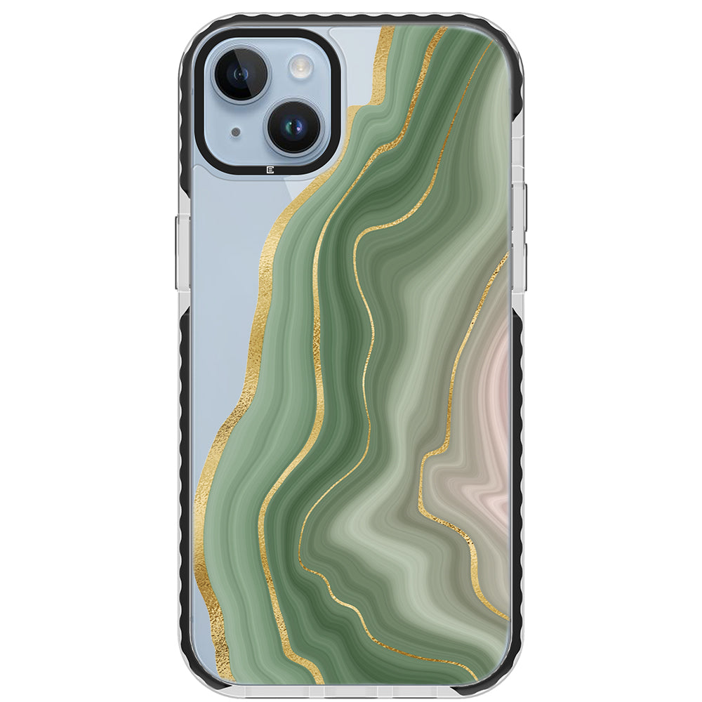 Amulet Green Agate iPhone Case