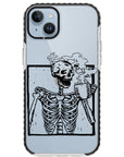 Coffee Skeleton Impact iPhone Case