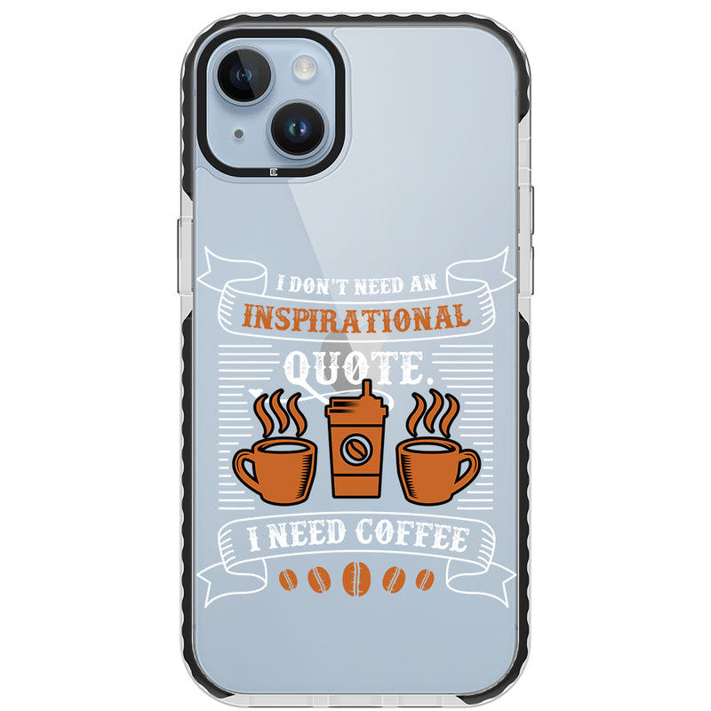 Coffee Inspirational Impact iPhone Case