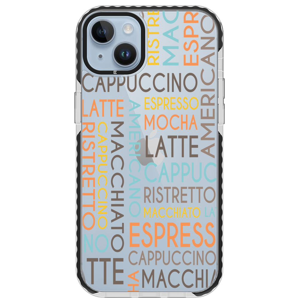 Coffee Names Impact iPhone Case