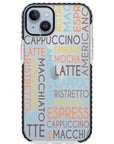 Coffee Names Impact iPhone Case