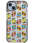 Cowboy Boots Collage iPhone Case