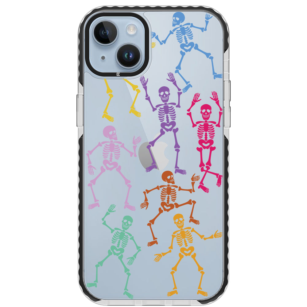 Dancing Skeleton Impact iPhone Case