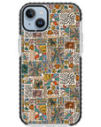 Spring Groovy Pattern Impact iPhone Case