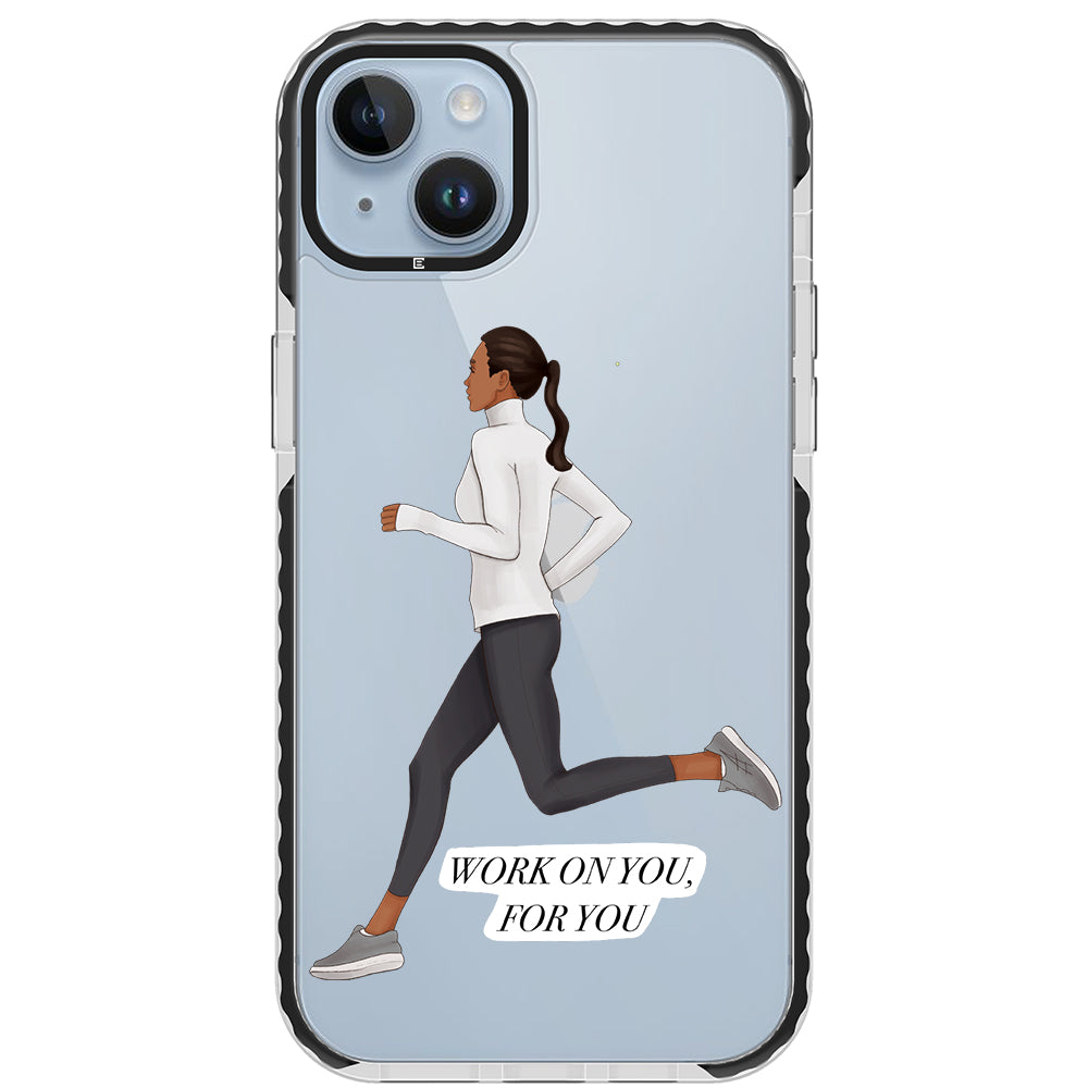 Keep Running iPhone Case