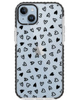 Little Hearts Impact iPhone Case