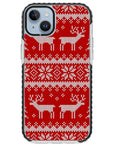 Ugly Sweater Red White Impact iPhone Case