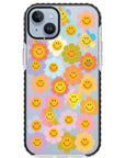 Smiley Flowers Impact iPhone Case