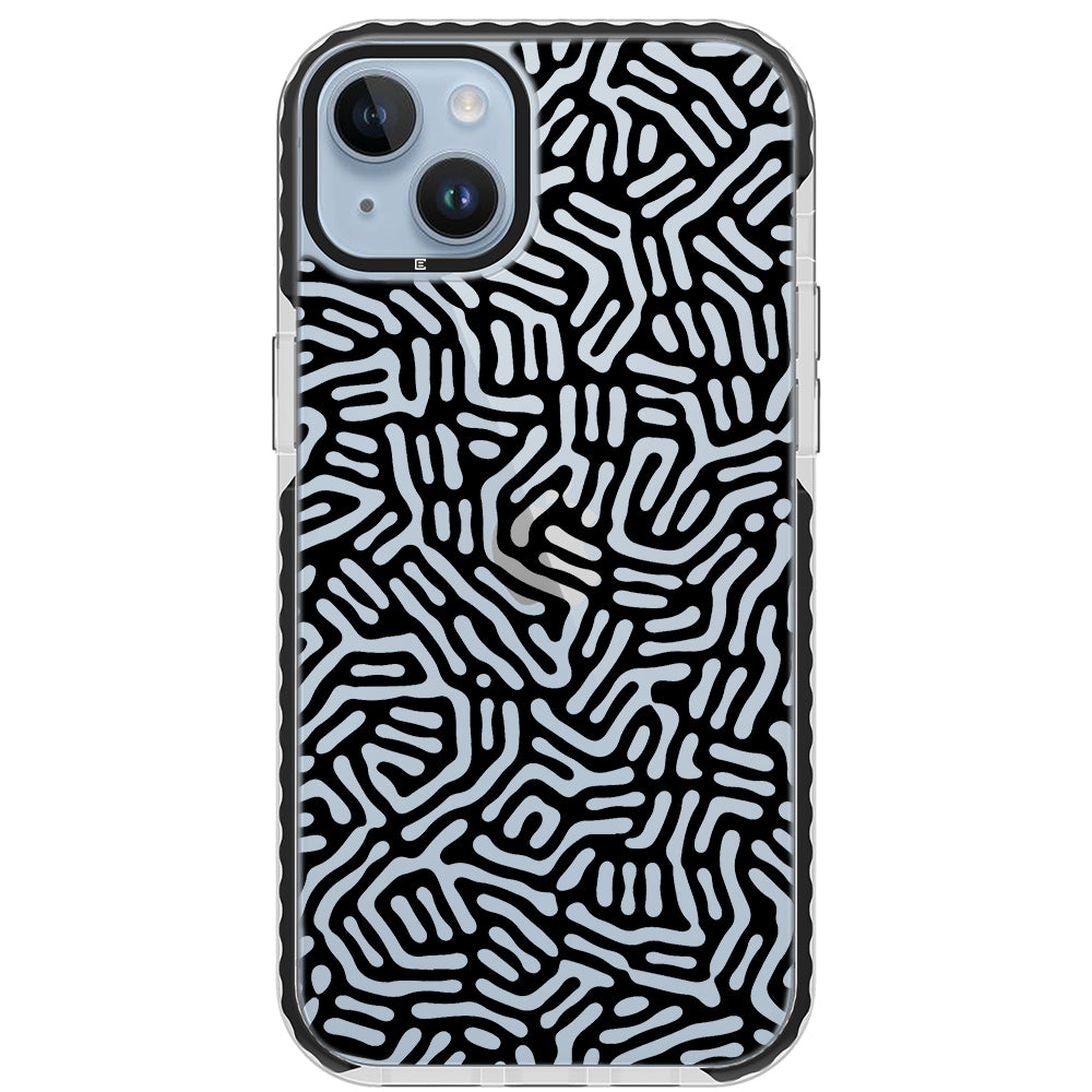 Abstract Doodle iPhone Case