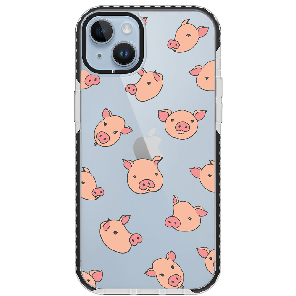 Pigfaces Impact iPhone Case