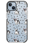 Frenchies Paws Collage Impact iPhone Case