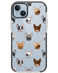 Frenchie Faces Impact iPhone Case