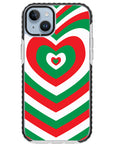 Candy Cane Impact iPhone Case