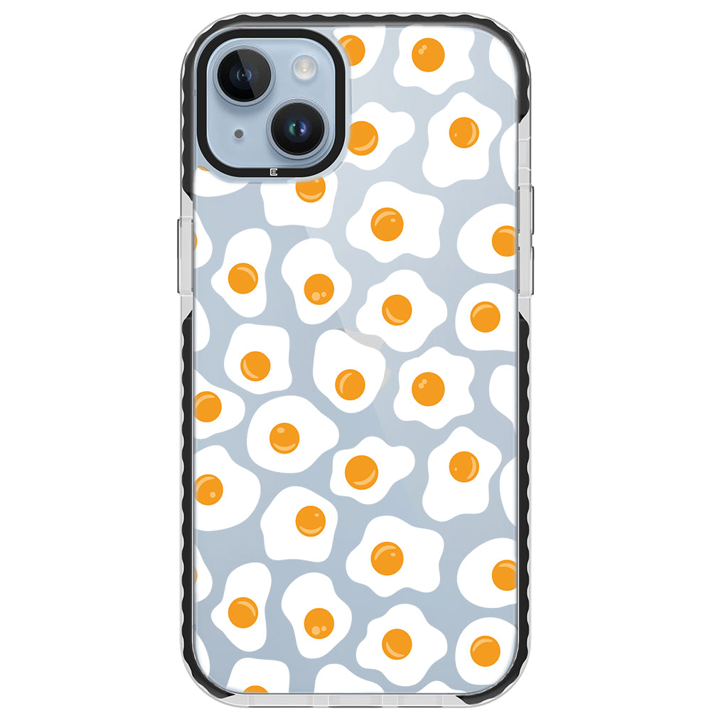 Fried Eggs Impact iPhone Case