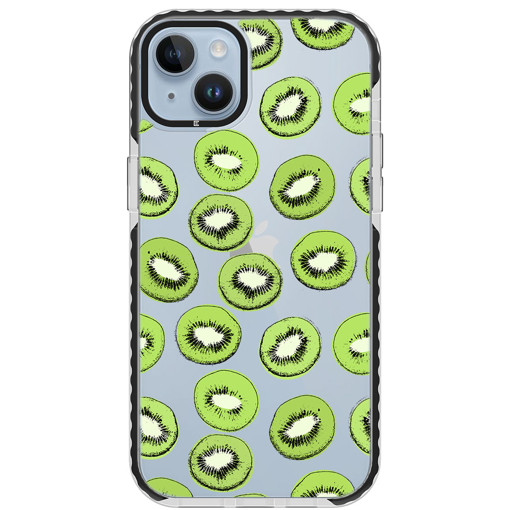 Kiwi Slices Impact iPhone Case