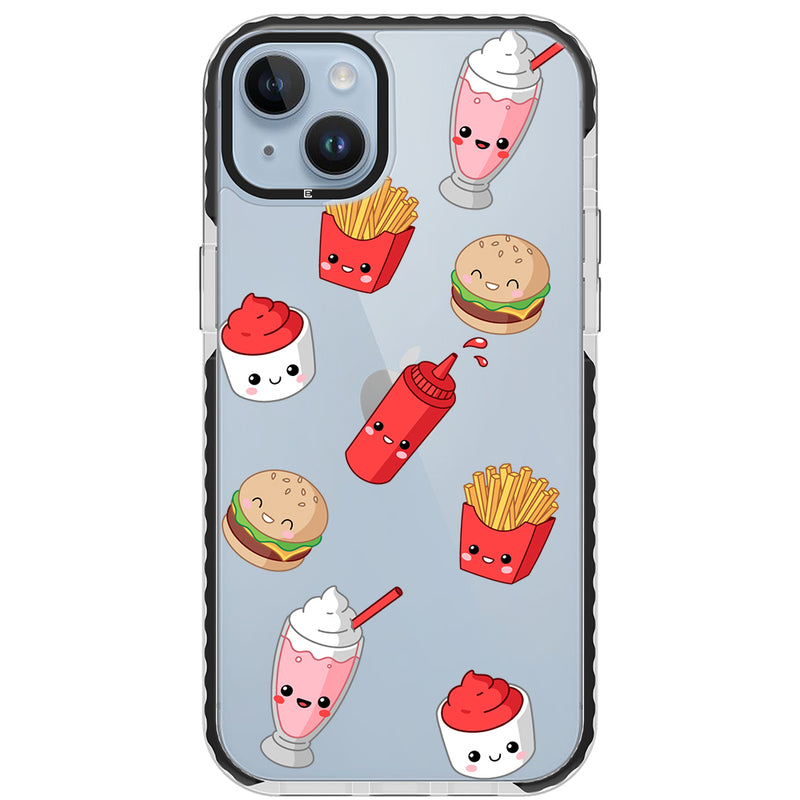 Burger Fries Shakes iPhone Case
