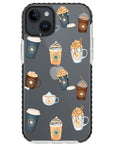 Pumpkin Spice Latte Collage iPhone Case