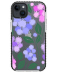 Ageratum Floral Impact iPhone Case