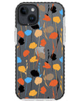 Abstract Fall Flowers Impact iPhone Case