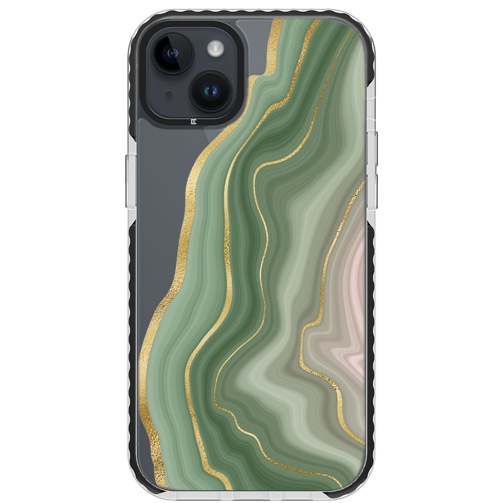 Amulet Green Agate iPhone Case