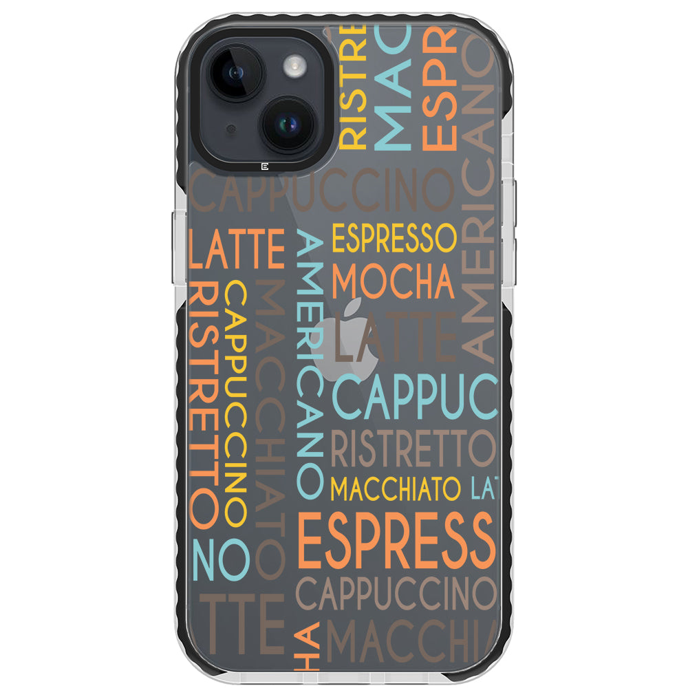 Coffee Names Impact iPhone Case