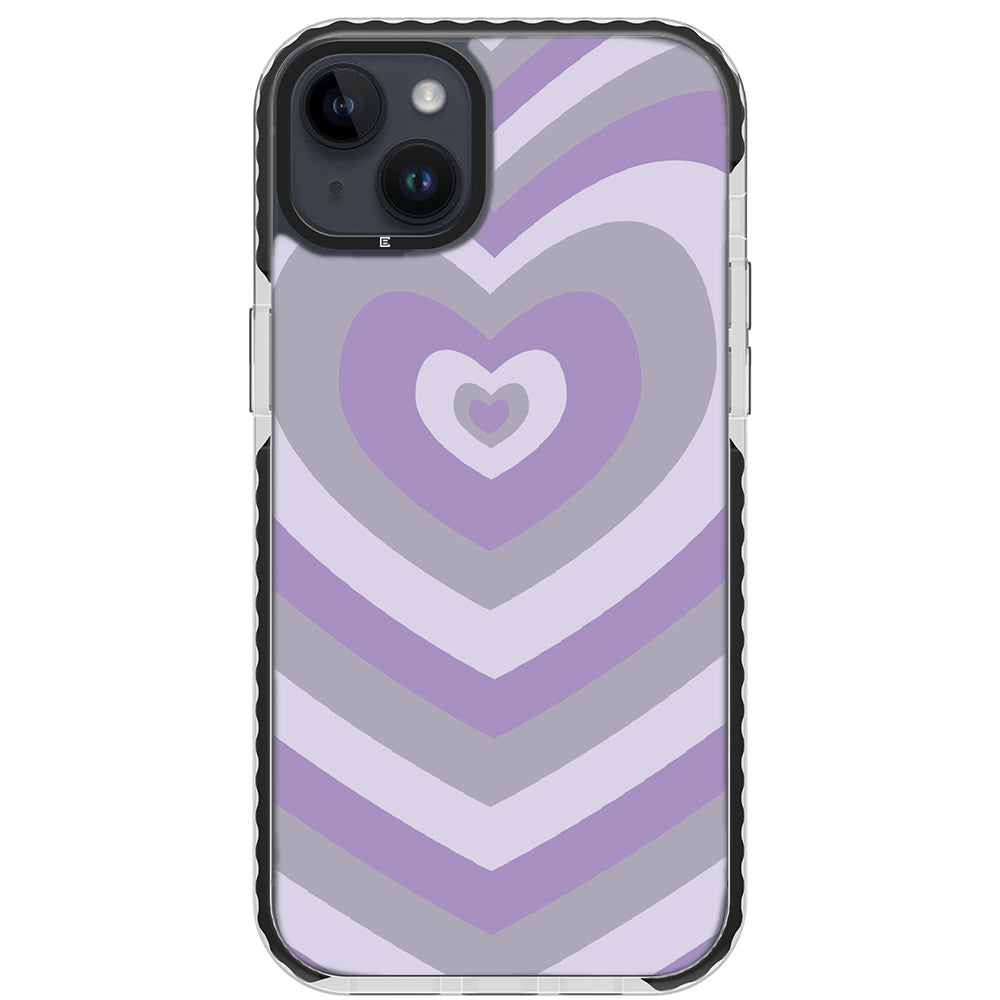 Lavender Dreams Heart Impact iPhone Case