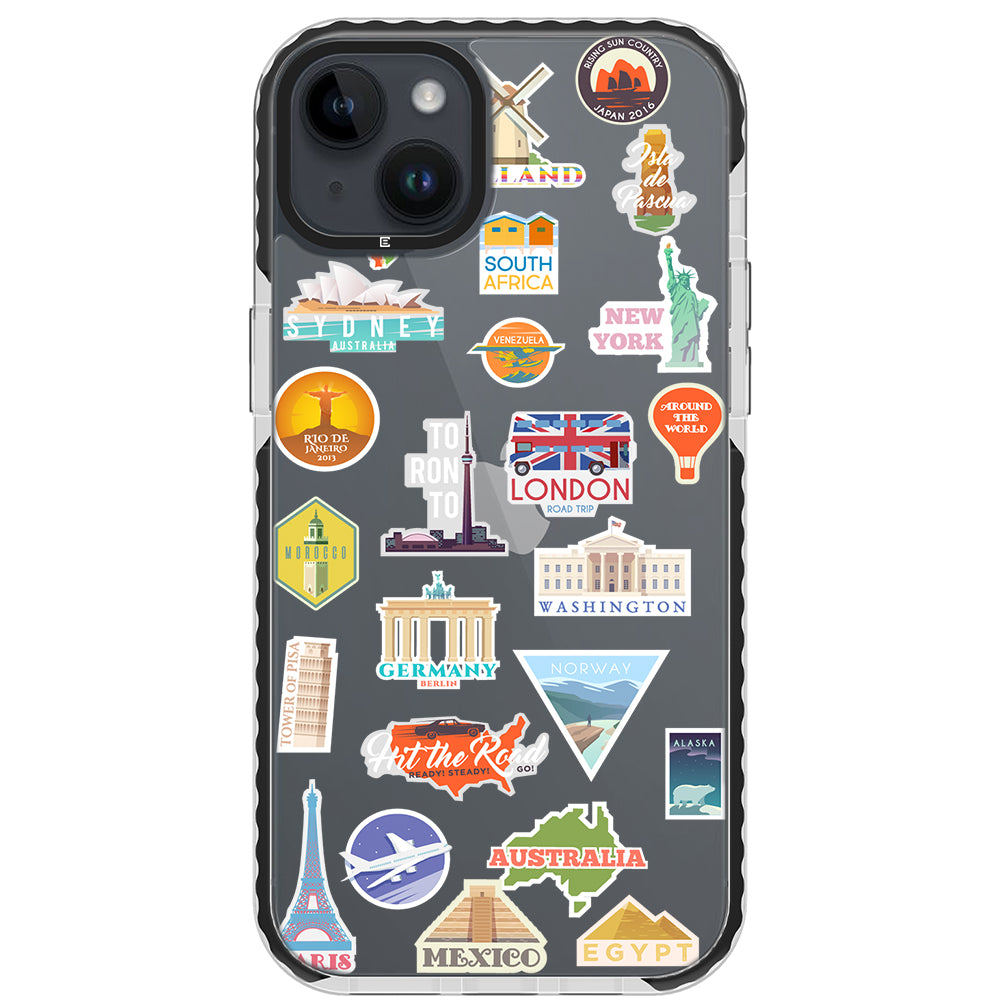 Holiday Travels Impact iPhone Case