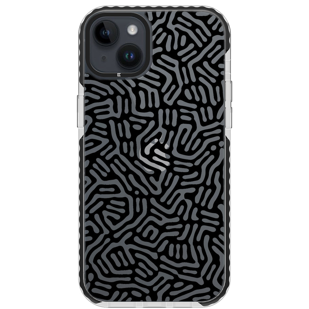 Abstract Doodle iPhone Case