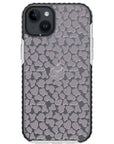 Gray Cow Print Phone Case