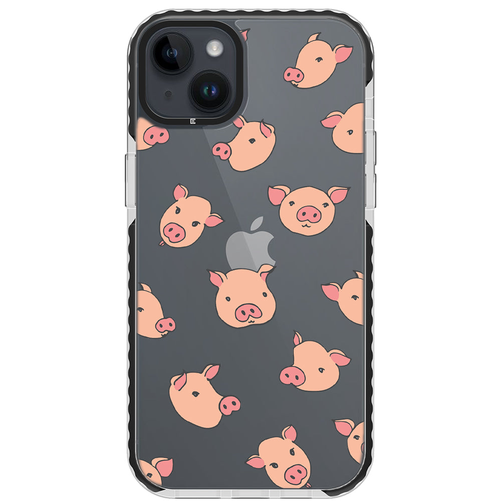 Pigfaces Impact iPhone Case