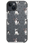 Frenchies Paws Collage Impact iPhone Case