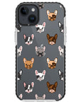 Frenchie Faces Impact iPhone Case