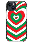 Candy Cane Impact iPhone Case