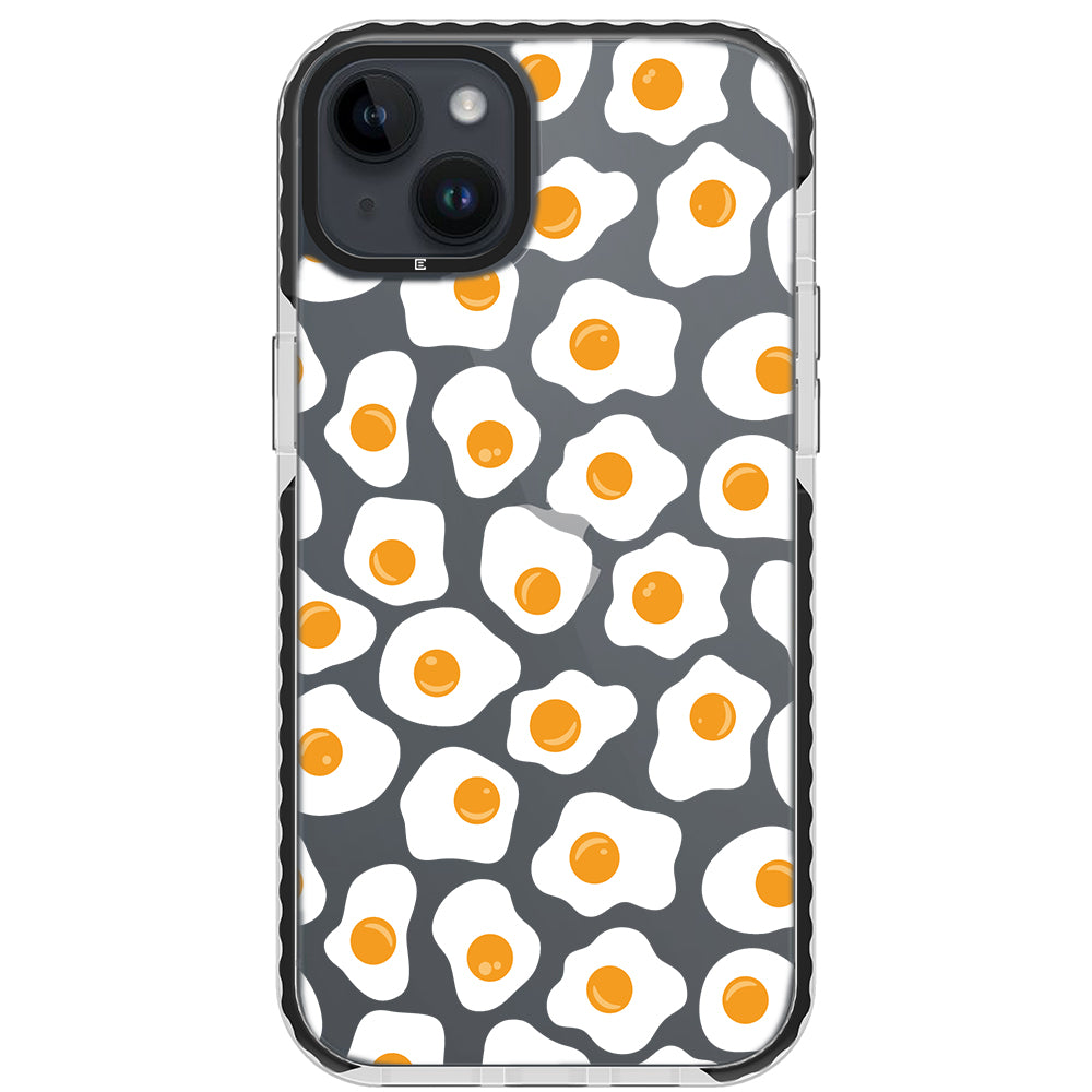 Fried Eggs Impact iPhone Case