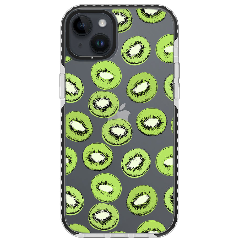 Kiwi Slices Impact iPhone Case