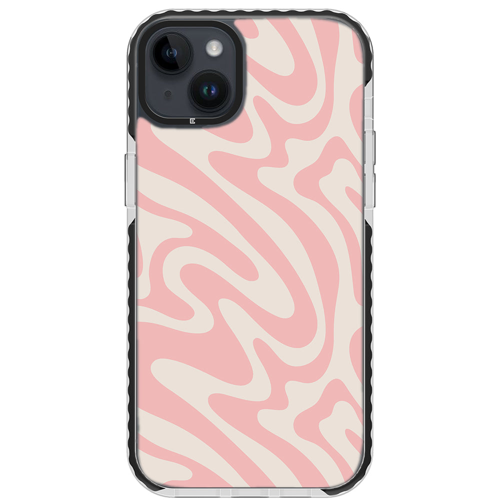 Strawberry Swirl Impact iPhone Case