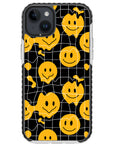 Grid Smiley  Impact iPhone Case