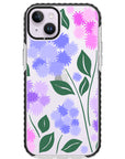 Ageratum Floral Impact iPhone Case