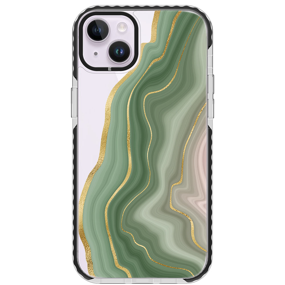 Amulet Green Agate iPhone Case