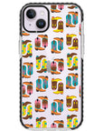 Cowboy Boots Collage iPhone Case