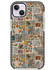 Spring Groovy Pattern Impact iPhone Case