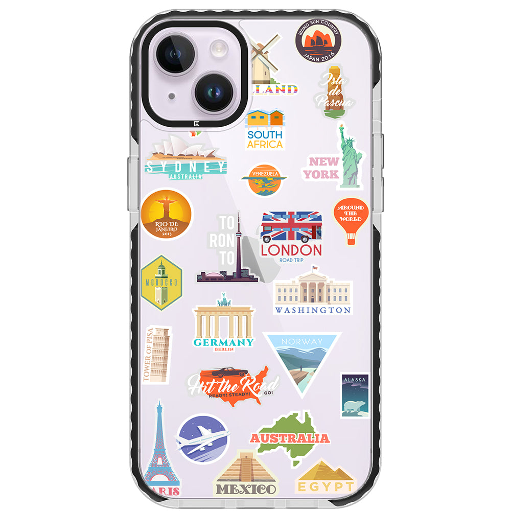 Holiday Travels Impact iPhone Case