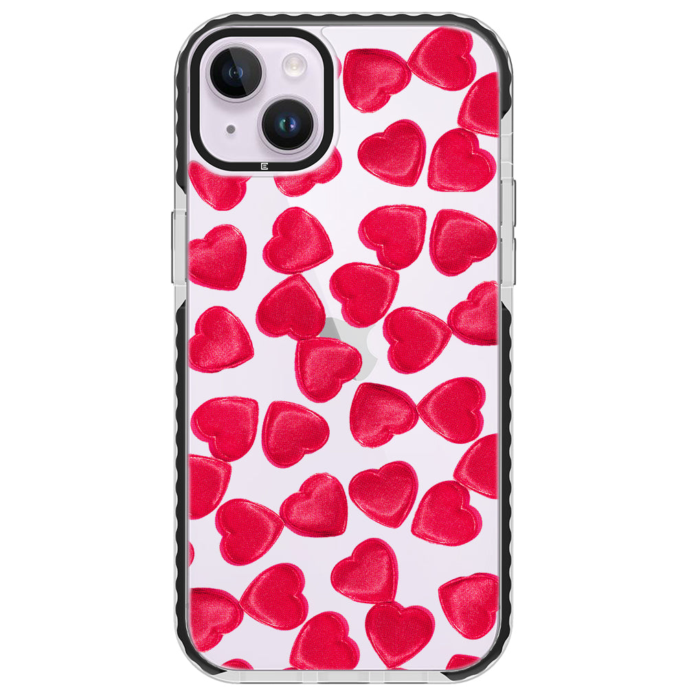 Valentine Heart Impact iPhone Case