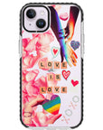 Love is Love Impact iPhone Case