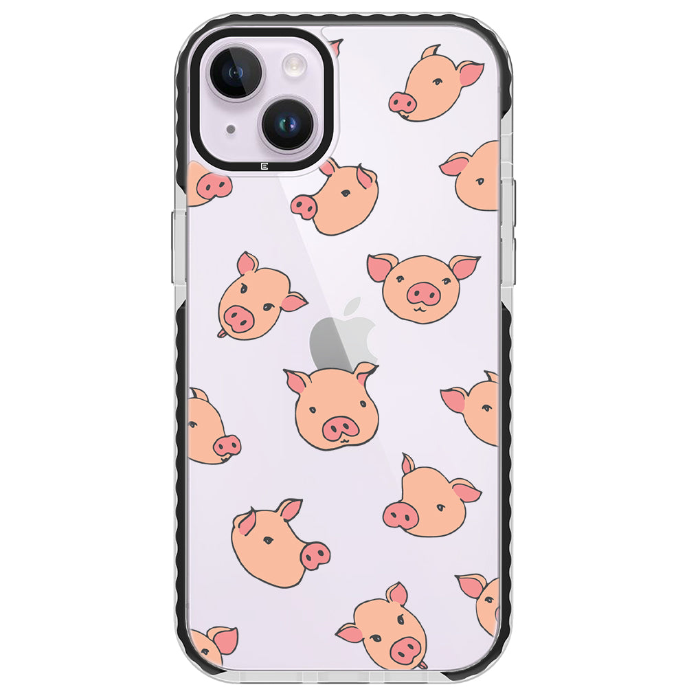 Pigfaces Impact iPhone Case