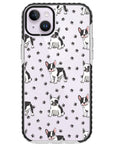 Frenchies Paws Collage Impact iPhone Case