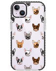 Frenchie Faces Impact iPhone Case