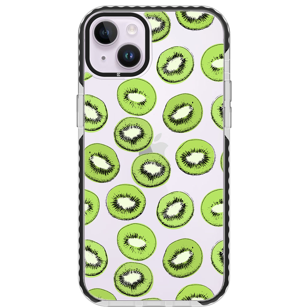 Kiwi Slices Impact iPhone Case