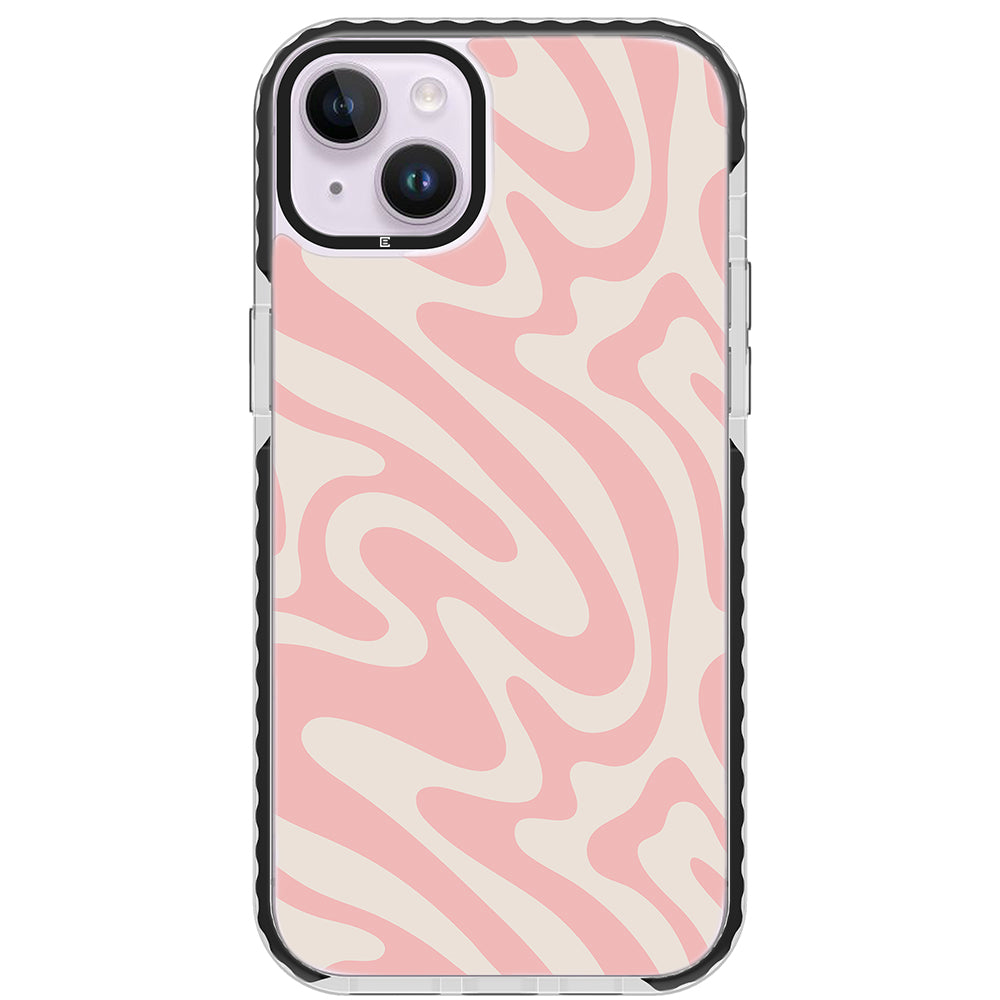 Strawberry Swirl Impact iPhone Case