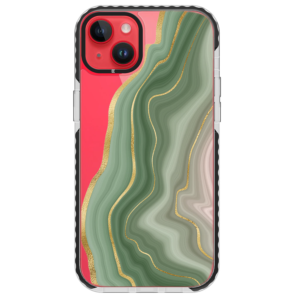 Amulet Green Agate iPhone Case